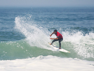 Luis Rosas em destaque na Praia da Vagueira