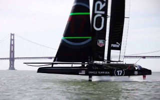 Team Oracle dos USA vence a 34ª America’s Cup