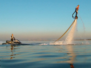 Flyboard em Portugal com Angel Pilot