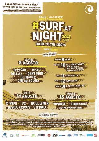 Surf At Nigth 2015 de 8 a 16 de Agosto em Ovar