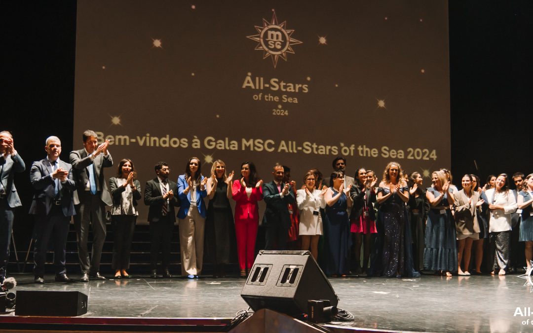 Agentes de Viagens portugueses premiados na cerimónia ‘MSC All-Stars of the Sea Portugal’