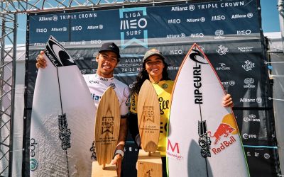 Teresa Bonvalot e Guilherme Ribeiro conquistam o Allianz Ericeira Pro