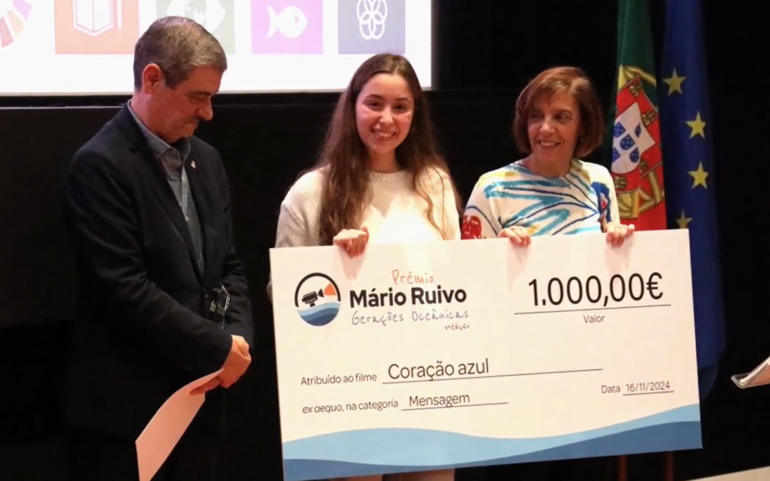 Estudante da ESTM do Politécnico de Leiria distinguida com o Prémio Mário Ruivo – Gerações Oceânicas
