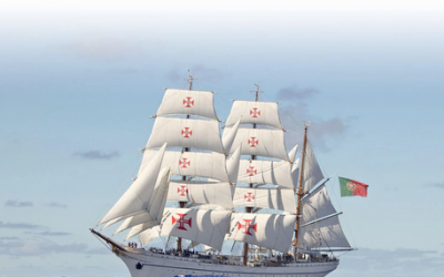 Manutenção do NRP Sagres em Doca Seca