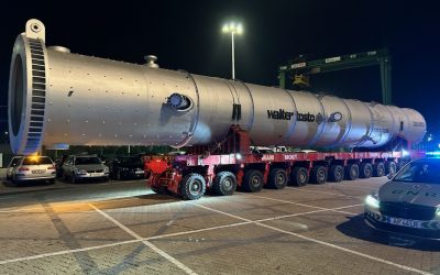 Porto de Sines recebe reatores para a produção