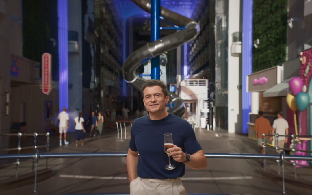 Orlando Bloom faz a contagem decrescente do último mês para o novo navio emblemático da MSC Cruzeiros – o MSC World America,