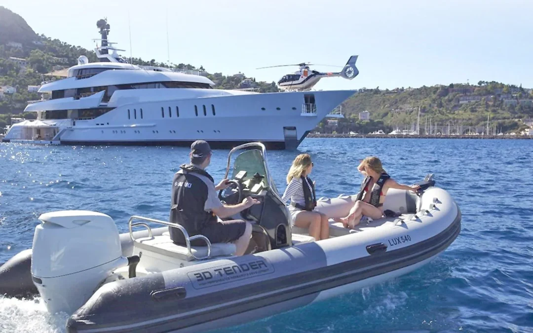 Semi-rígido 3D Tender Dream 550 para o máximo apoio à pesca embarcada e submarina