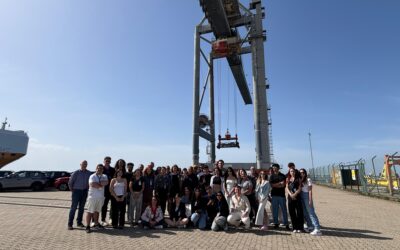 Estudantes internacionais do programa BeST-BIP 2025 visitam Porto de Setúbal