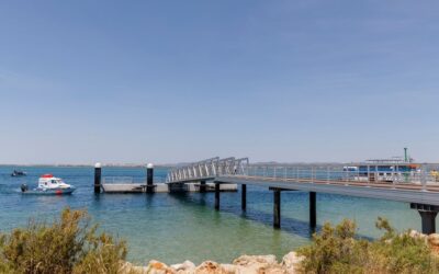 APS entrega novo cais de passageiros na ilha da Culatra