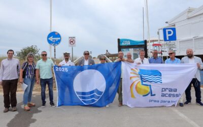 Praias de Portimão hasteiam pelo 38º ano consecutivo a Bandeira Azul