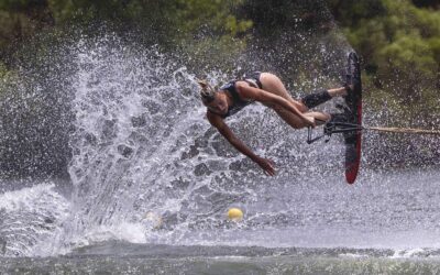 Mundial de ski náutico: Elite da modalidade brilhou nas águas da Barragem do Carril
