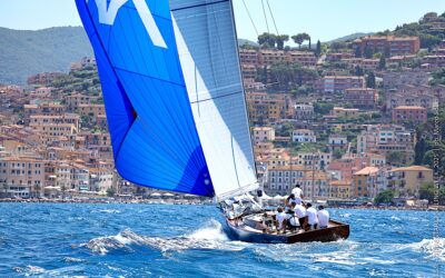 Emoção em alta ao fim do segundo dia de regatas na Argentario Sailing Week 2025