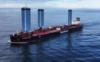 AkzoNobel Protege Primeiro Petroleiro Aframax com Propulsão Assistida por Energia Eólica