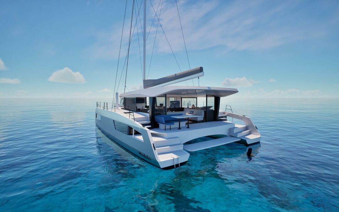Stellantis Design Studio e a Windelo apresentam o catamarã Windelo 62
