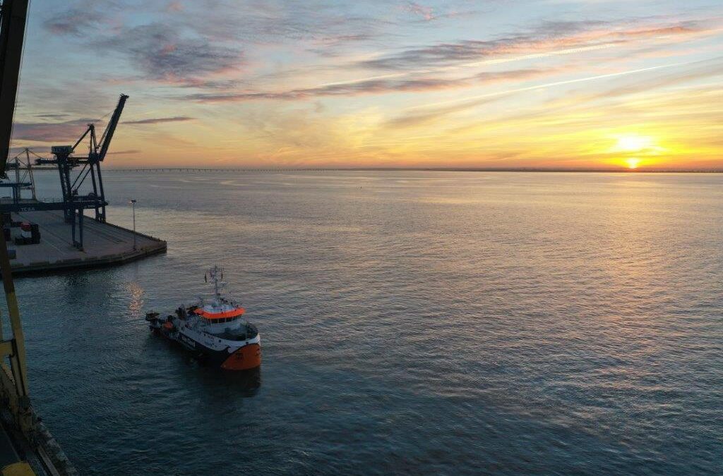 Dragagens de manutenção no Porto de Lisboa decorrem com tecnologia ambientalmente eficiente