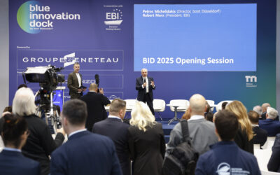 Blue Innovation Dock na boot Düsseldorf 2026 debate futuro da economia azul europeia
