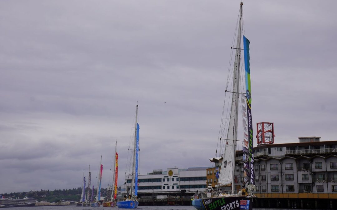 Clipper Race partiu de Seattle para a penúltima etapa da volta ao mundo