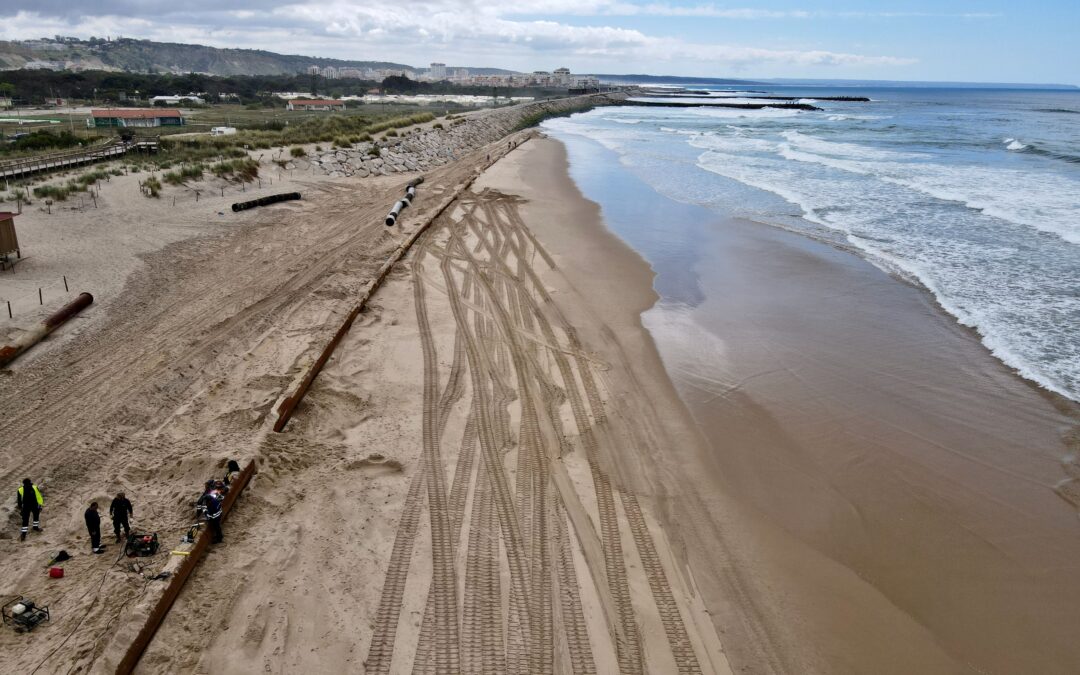 Porto de Lisboa comparticipa com 2,16 milhões de euros em intervenção na Costa da Caparica