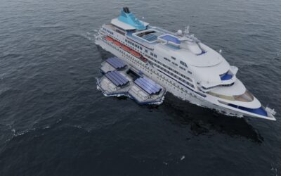 Consórcio britânico valida plataforma flutuante de hidrogénio para fornecer energia a navios sem ligação à rede em porto