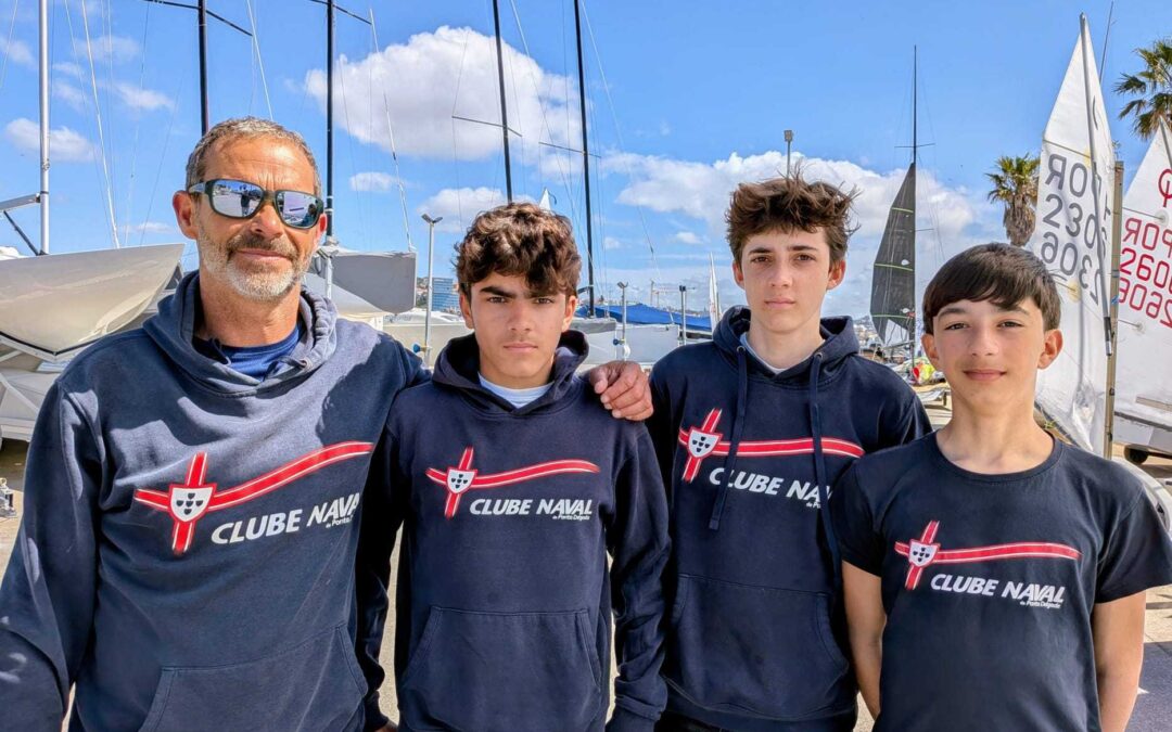 Clube Naval de Ponta Delgada competiu na 2.ª Prova de Apuramento Nacional de Optimist