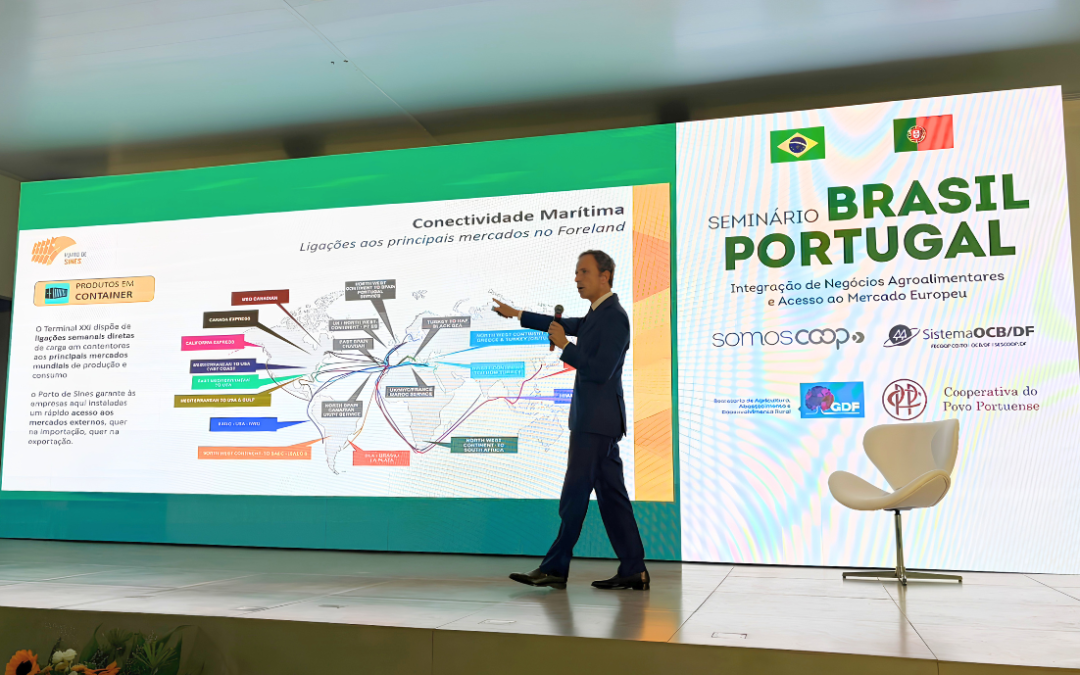 Porto de Sines reforça ligação ao Brasil em missão integrada na AgroBrasília 2026