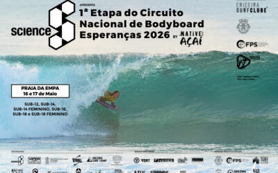 Ericeira recebe arranque do Circuito Nacional de Bodyboard Esperanças a 16 e 17 de maio
