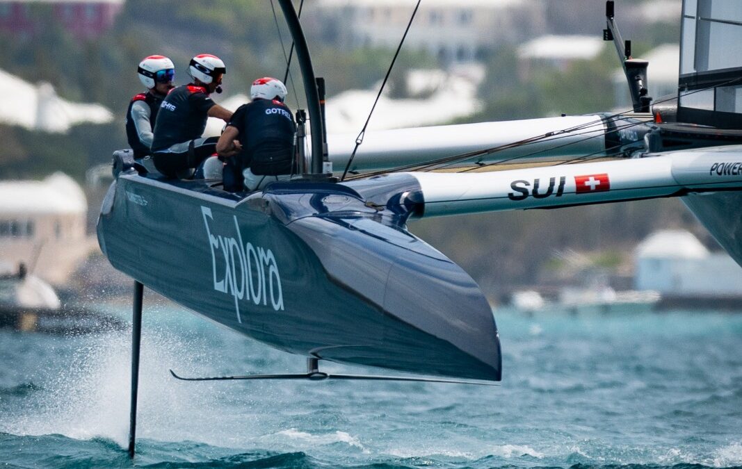 SLAM entra no SailGP como parceira técnica da Explora Journeys Swiss SailGP Team