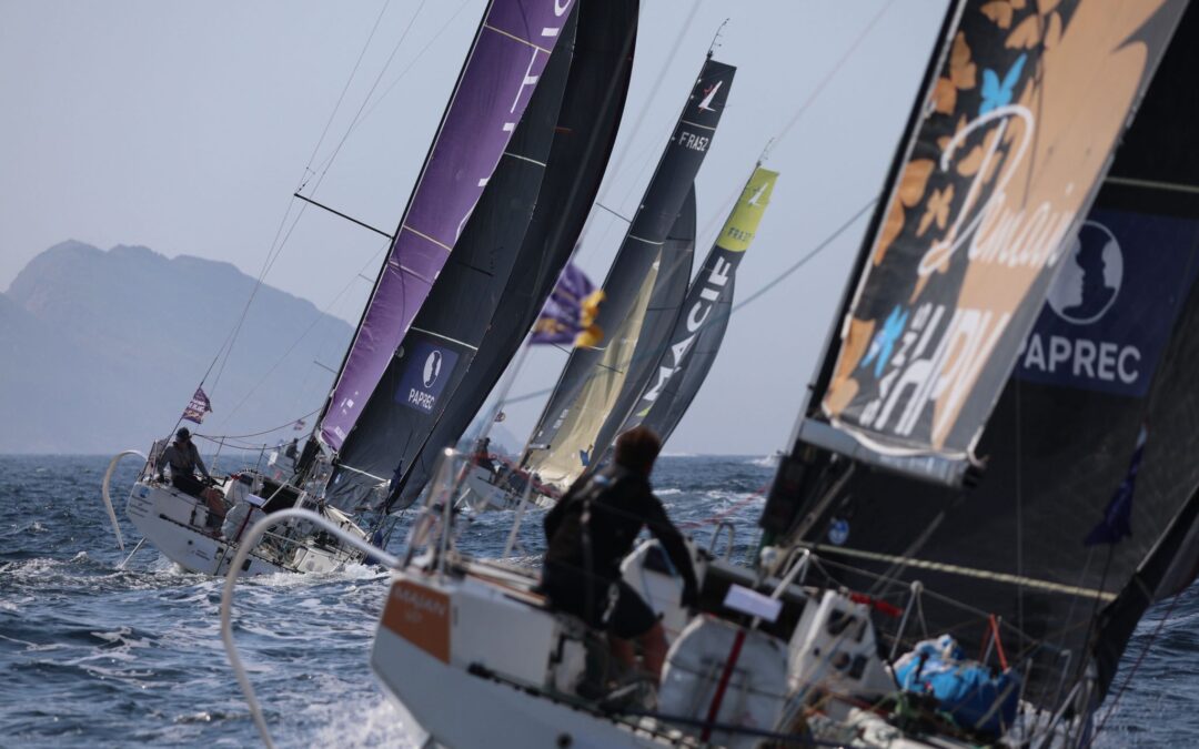Segunda etapa da La Solitaire du Figaro Paprec arranca sob vento fraco e ameaça de forte dispersão da frota