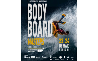 Peniche recebe Nacionais de Bodyboard Masters, Dropknee e Kneeboard a 23 e 24 de maio