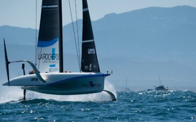 La Roche-Posay Racing Team fecha preliminar da America’s Cup em quarto lugar em Cagliari