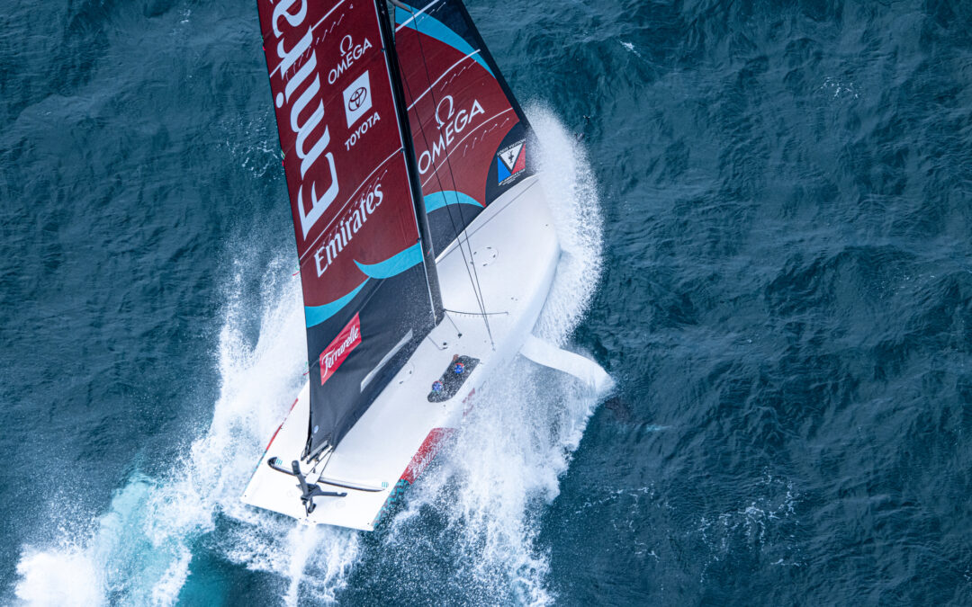 Luna Rossa Women & Youth lidera primeiro dia da regata preliminar da America’s Cup na Sardenha