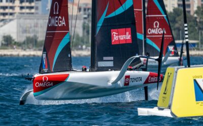 Emirates Team New Zealand destaca evolução da equipa no segundo dia da preliminar da America’s Cup