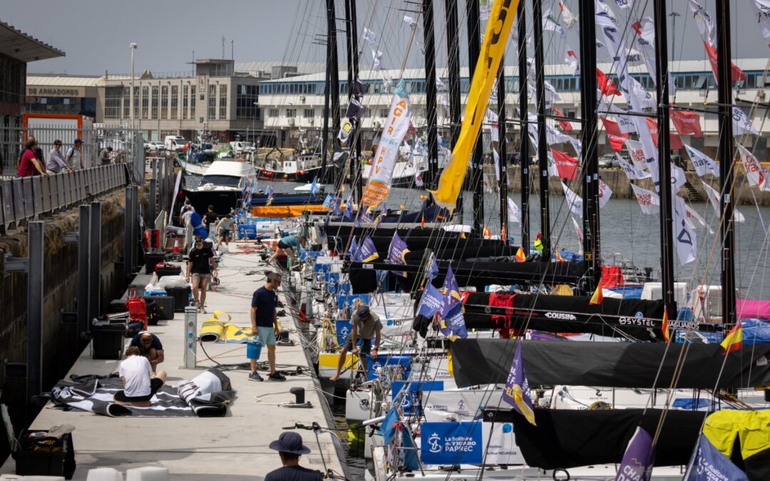 La Solitaire du Figaro Paprec parte hoje de Vigo para segunda etapa até Pornichet