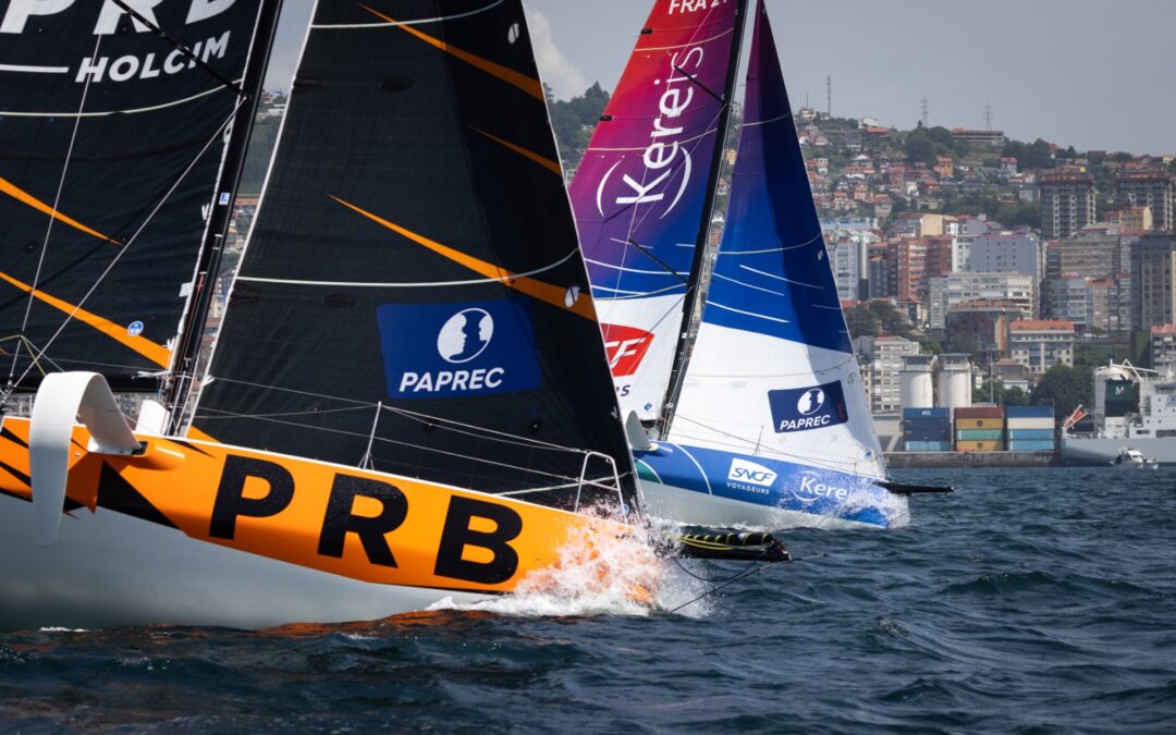 Marie Gendron lidera segunda etapa da La Solitaire do Figaro Paprec numa jornada em que os rookies ganham espaço
