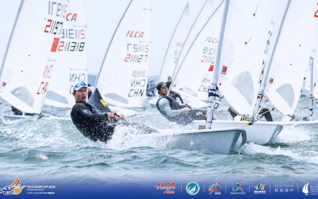 ILCA Asian Cup termina em Qinhuangdao após oito regatas
