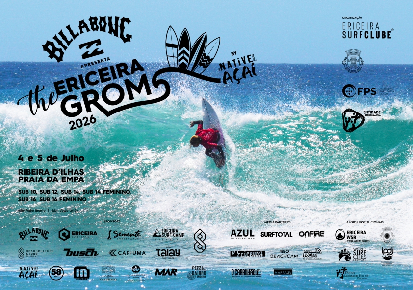 Billabong Ericeira Groms arranca em julho na Reserva Mundial de Surf
