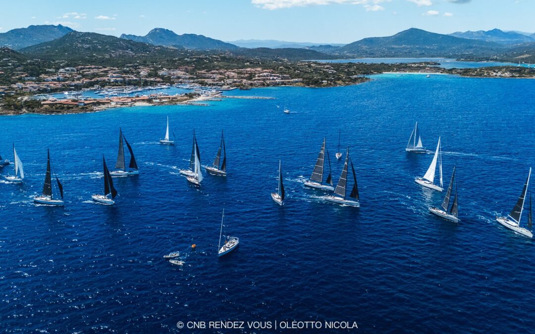 CNB Rendez-Vous regressa a Porto Rotondo com 25 iates e mais de 200 velejadores