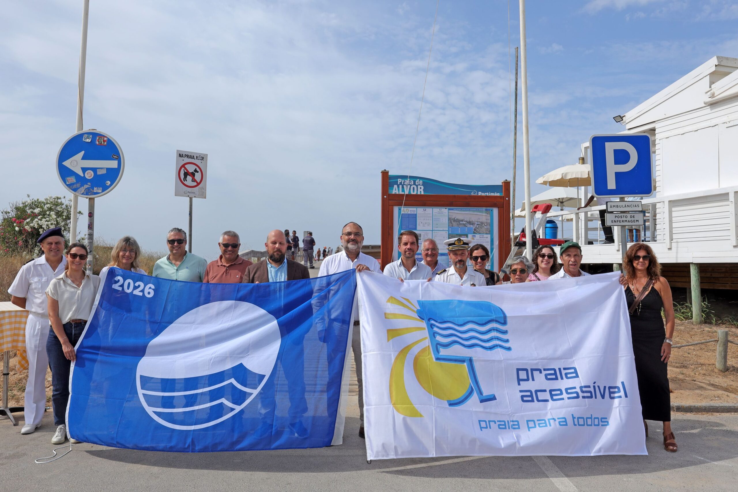Hastear Bandeira Azul 2026