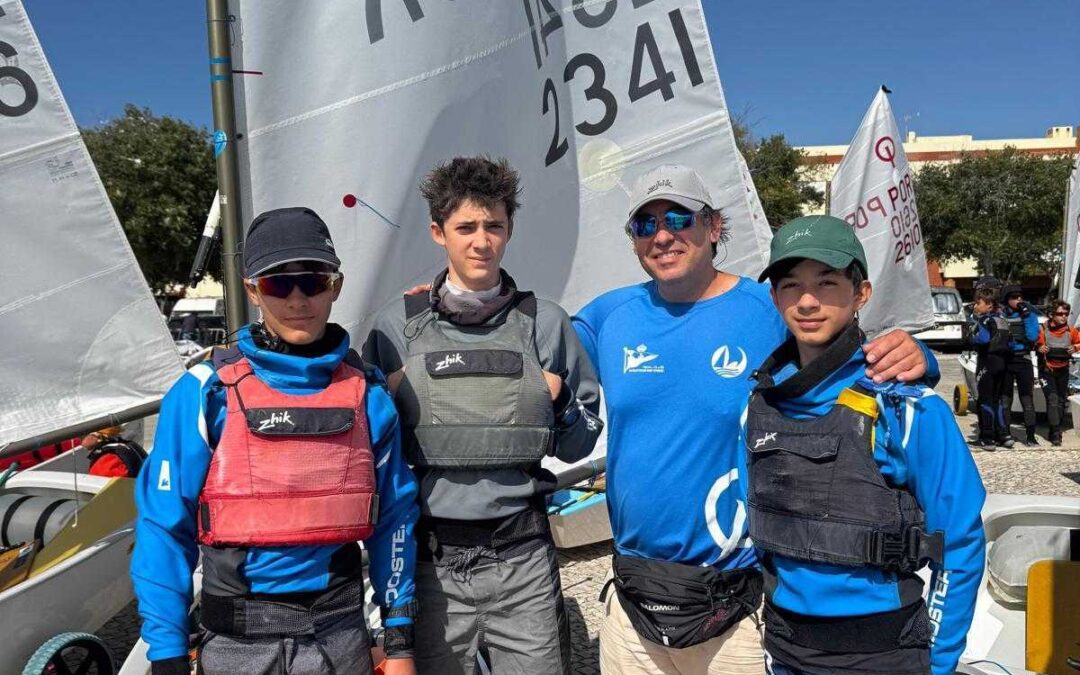 Clube Naval de Ponta Delgada participou no Nacional de Optimist em Portimão