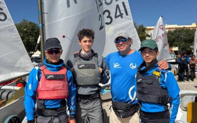 Clube Naval de Ponta Delgada participou no Nacional de Optimist em Portimão
