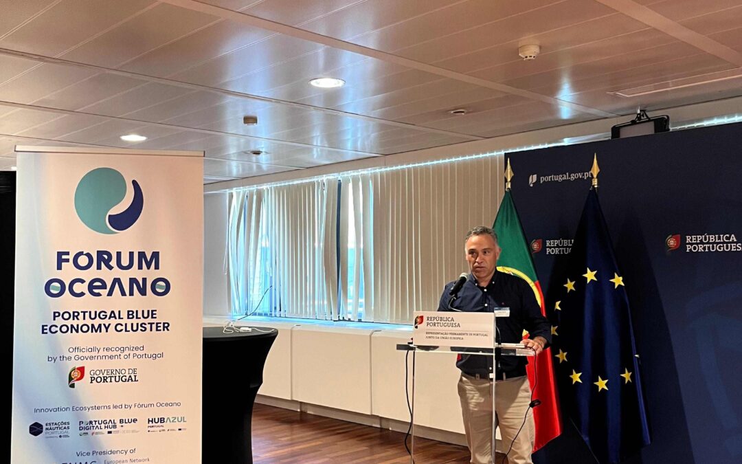 ESTM e Smart Ocean apresentam ecossistema de inovação azul de Peniche em Bruxelas