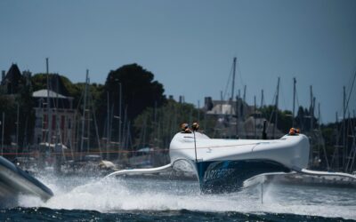 AC75 francês volta à água em Lorient com nova imagem para a 38.ª America’s Cup