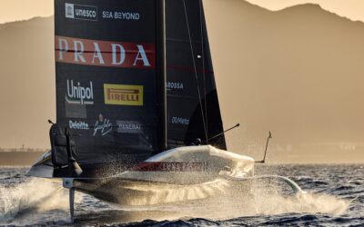 Luna Rossa prepara America’s Cup com AC75 em Cagliari e AC40 rumo a Nápoles