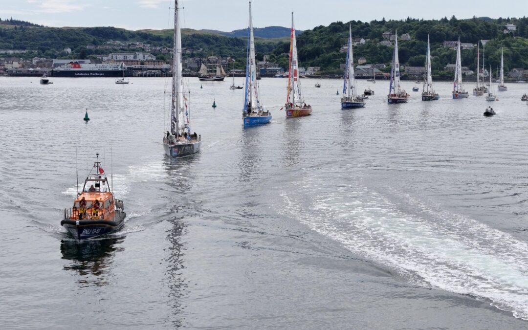 Clipper Race deixa Oban rumo à chegada final em Portsmouth