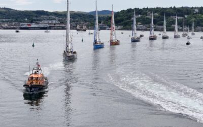 Clipper Race deixa Oban rumo à chegada final em Portsmouth