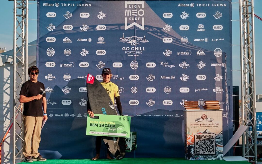 Liga MEO Surf já registou 25 ondas excelentes em 2026
