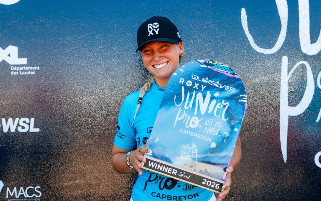 Lua Escudeiro vence Pro Junior Capbreton em França