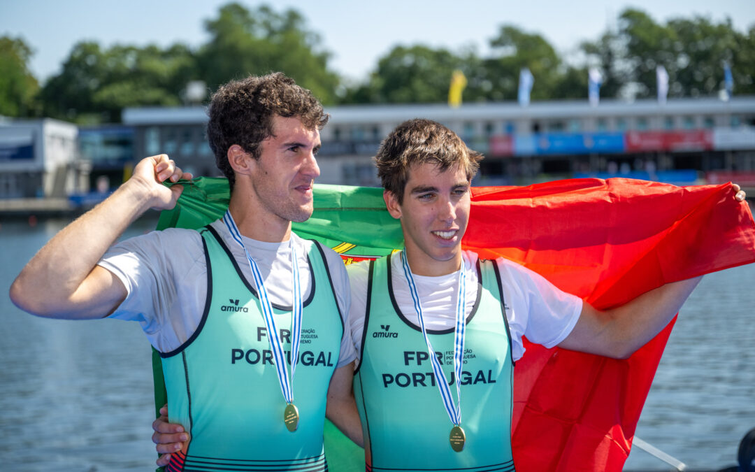 Portugal conquista três títulos mundiais no Remo Sub-23 em Duisburgo
