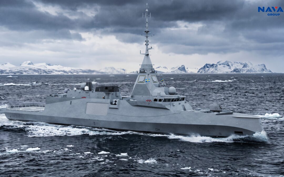 Naval Group assina contrato para quatro fragatas FDI para a Suécia