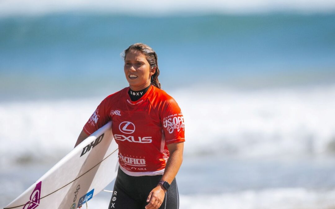 Kika Veselko alcança quinto lugar no US Open of Surfing